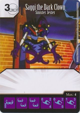 Saggi the Dark Clown Sinister Jester 36 120 Common Saggi the Dark Clown Sinister Jester 36 120 Common