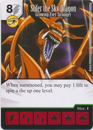Slifer the Sky Dragon Growing Ever Stronger 66 120 Uncommon Yugioh Dice Masters Series One Singles Slifer the Sky Dragon Growing Ever Stronger 66 120 Uncommon Yugioh Dice Masters Series One Singles