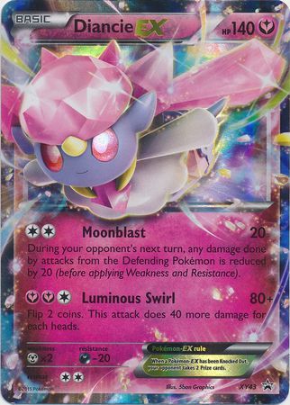 M Diancie-EX, XY—Promo, TCG Card Database