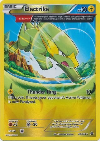 Electrike 60 160 Uncommon Reverse Holo Electrike 60 160 Uncommon Reverse Holo