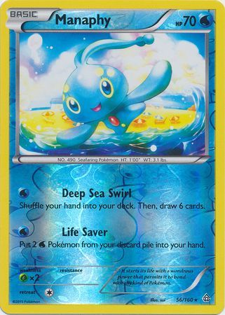 Manaphy - XY: Primal Clash Reverse Holo - Pokemon | TrollAndToad