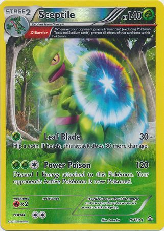 Sceptile - XY: Primal Clash Reverse Holo - Pokemon | TrollAndToad