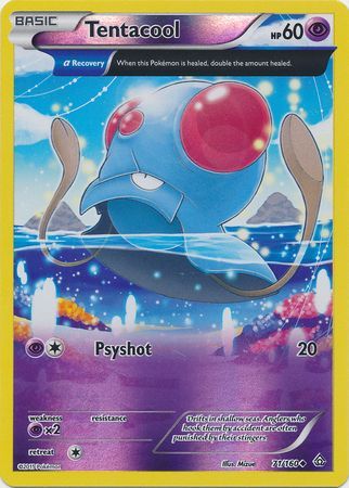 Tentacool 71 160 Uncommon Reverse Holo XY Primal Clash Reverse Holo Singles Tentacool 71 160 Uncommon Reverse Holo XY Primal Clash Reverse Holo Singles
