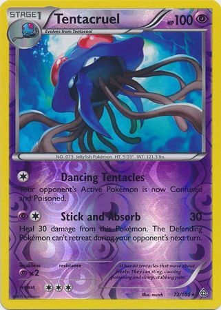 Tentacruel 72 160 Rare Reverse Holo XY Primal Clash Reverse Holo Singles Tentacruel 72 160 Rare Reverse Holo XY Primal Clash Reverse Holo Singles