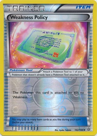 Weakness Policy 142 160 Uncommon Reverse Holo Weakness Policy 142 160 Uncommon Reverse Holo