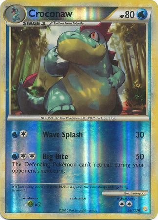 Croconaw 38 123 Uncommon Reverse Holo Heart Gold Soul Silver Base Set Reverse Holo Singles Croconaw 38 123 Uncommon Reverse Holo Heart Gold Soul Silver Base Set Reverse Holo Singles
