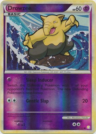 Drowzee 62 123 Common Reverse Holo Heart Gold Soul Silver Base Set Reverse Holo Singles Drowzee 62 123 Common Reverse Holo Heart Gold Soul Silver Base Set Reverse Holo Singles