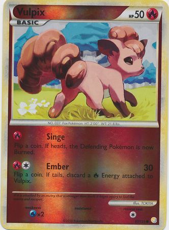 Pokemon HeartGold SoulSilver Card Common Lightning Energy