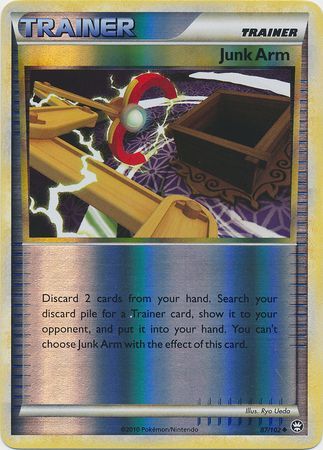 Junk Arm 87 102 Uncommon Reverse Holo Junk Arm 87 102 Uncommon Reverse Holo
