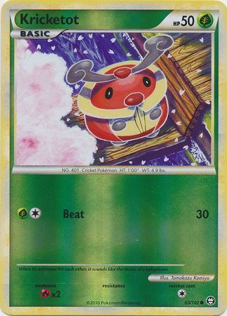 Kricketot 65 102 Common Reverse Holo HGSS Triumphant Reverse Holo Singles Kricketot 65 102 Common Reverse Holo HGSS Triumphant Reverse Holo Singles