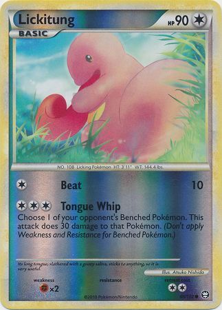 Lickitung 66 102 Common Reverse Holo HGSS Triumphant Reverse Holo Singles Lickitung 66 102 Common Reverse Holo HGSS Triumphant Reverse Holo Singles