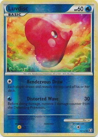 Luvdisc 39 102 Uncommon Reverse Holo Luvdisc 39 102 Uncommon Reverse Holo