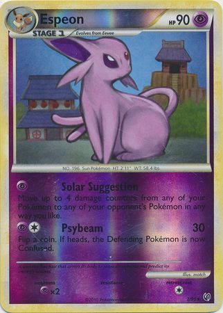 Espeon 2 90 Holo Rare Reverse Holo HGSS Undaunted Reverse Holo Singles Espeon 2 90 Holo Rare Reverse Holo HGSS Undaunted Reverse Holo Singles