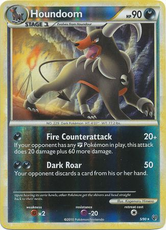 Houndoom - HGSS - Undaunted Reverse Holo - Pokemon | TrollAndToad