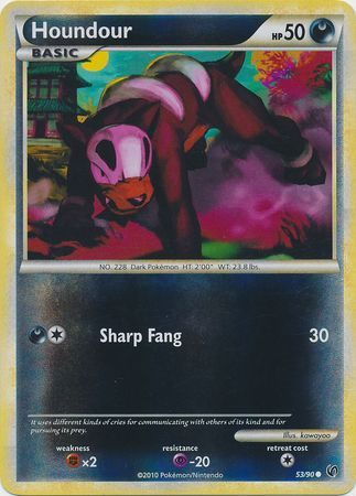 Houndour 53 90 Common Reverse Holo HGSS Undaunted Reverse Holo Singles Houndour 53 90 Common Reverse Holo HGSS Undaunted Reverse Holo Singles