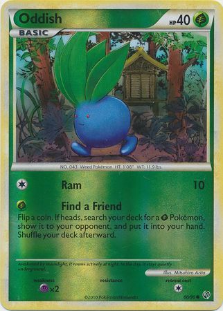 Oddish 60 90 Common Reverse Holo Oddish 60 90 Common Reverse Holo