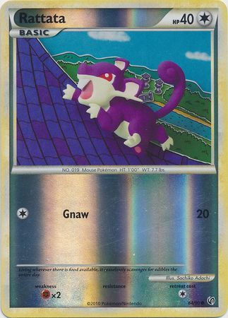 Rattata 64 90 Common Reverse Holo HGSS Undaunted Reverse Holo Singles Rattata 64 90 Common Reverse Holo HGSS Undaunted Reverse Holo Singles
