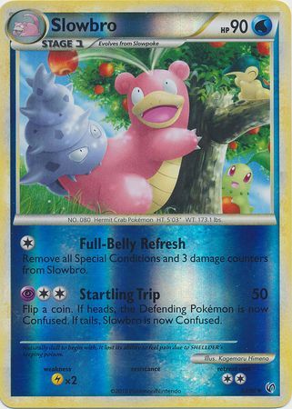 Slowbro 38 90 Uncommon Reverse Holo HGSS Undaunted Reverse Holo Singles Slowbro 38 90 Uncommon Reverse Holo HGSS Undaunted Reverse Holo Singles