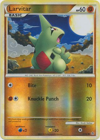Larvitar 51 95 Common Reverse Holo HGSS Unleashed Reverse Holo Singles Larvitar 51 95 Common Reverse Holo HGSS Unleashed Reverse Holo Singles