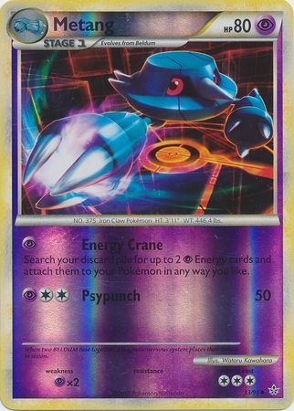Metang 33 95 Uncommon Reverse Holo HGSS Unleashed Reverse Holo Singles Metang 33 95 Uncommon Reverse Holo HGSS Unleashed Reverse Holo Singles