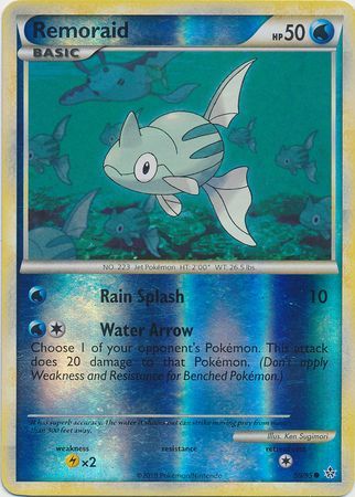 Remoraid 59 95 Common Reverse Holo Remoraid 59 95 Common Reverse Holo