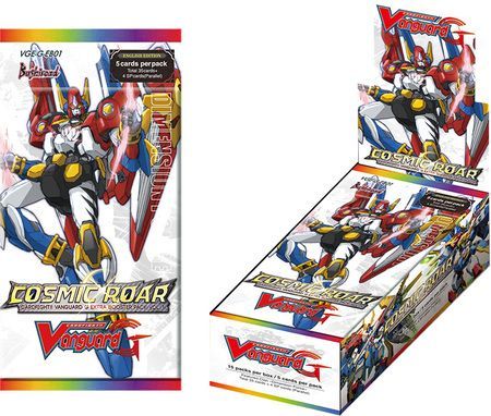 G Extra Booster Vol 1 Cosmic Roar Booster Box of 15 Packs Cardfight Vanguard CardFight Vanguard Sealed Product G Extra Booster Vol 1 Cosmic Roar Booster Box of 15 Packs Cardfight Vanguard CardFight Vanguard Sealed Product