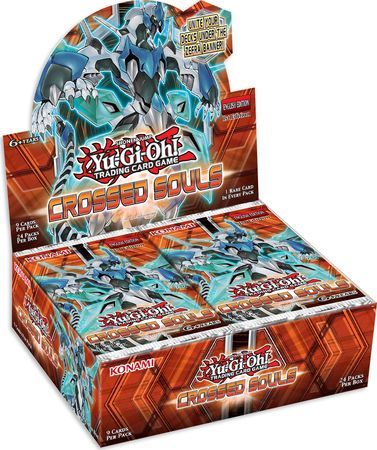 Crossed Souls Booster Box of 24 Packs Yugioh Yu Gi Oh Sealed Product Crossed Souls Booster Box of 24 Packs Yugioh Yu Gi Oh Sealed Product