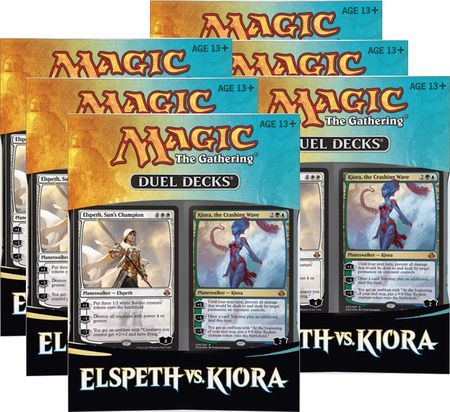 Elspeth vs Kiora Duel Deck Box of 6 Decks MTG Magic The Gathering Sealed Product Elspeth vs Kiora Duel Deck Box of 6 Decks MTG Magic The Gathering Sealed Product
