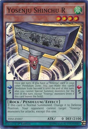 Yosenju Shinchu R THSF EN007 Super Rare 1st Edition The Secret Forces THSF 1st Edition Singles Yosenju Shinchu R THSF EN007 Super Rare 1st Edition The Secret Forces THSF 1st Edition Singles