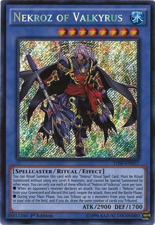 Nekroz of Valkyrus THSF EN017 Secret Rare 1st Edition The Secret Forces THSF 1st Edition Singles Nekroz of Valkyrus THSF EN017 Secret Rare 1st Edition The Secret Forces THSF 1st Edition Singles