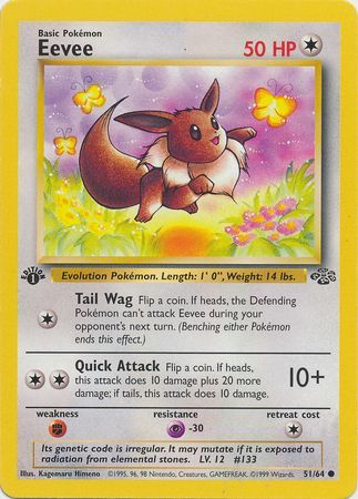 Pokemon TCG Jungle Common Card Selection 