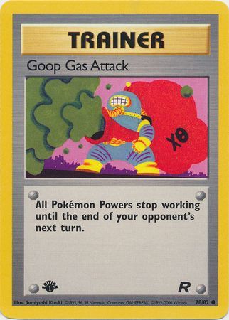 Goop Gas Attack 78 82 Common 1st Edition Goop Gas Attack 78 82 Common 1st Edition