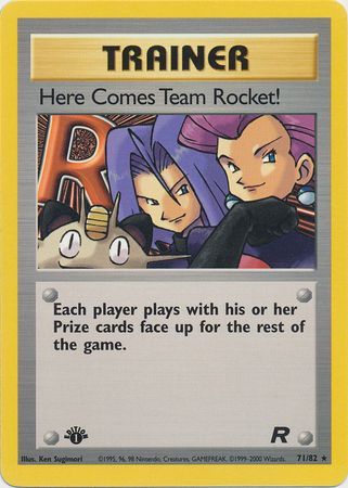 Details about   Pokemon Trainer Team Rocket Cards 2000
