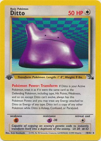 Ditto - 18/62 - Rare 1st Edition