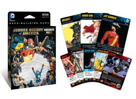 DC Deck Building Game Crossover Pack 1 JSA Cryptozoic CZE01859 Board Games A Z DC Deck Building Game Crossover Pack 1 JSA Cryptozoic CZE01859 Board Games A Z