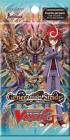 G Booster Vol 1 Generation Stride Booster Pack Cardfight Vanguard CardFight Vanguard Sealed Product G Booster Vol 1 Generation Stride Booster Pack Cardfight Vanguard CardFight Vanguard Sealed Product