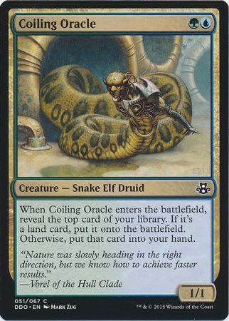 Coiling Oracle 51 67 Duel Decks Elspeth vs Kiora Singles Coiling Oracle 51 67 Duel Decks Elspeth vs Kiora Singles