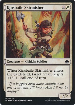 Kinsbaile Skirmisher 15 67 Duel Decks Elspeth vs Kiora Singles Kinsbaile Skirmisher 15 67 Duel Decks Elspeth vs Kiora Singles