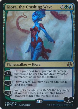 Kiora the Crashing Wave Foil 34 67 Kiora the Crashing Wave Foil 34 67