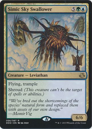 Simic Sky Swallower 56 67 Duel Decks Elspeth vs Kiora Singles Simic Sky Swallower 56 67 Duel Decks Elspeth vs Kiora Singles