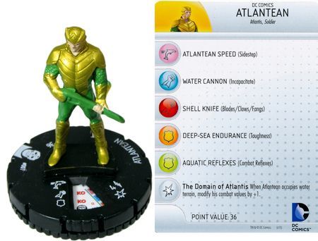 Atlantean 007 Justice League Trinity War Booster Set DC HeroClix Justice League Trinity War Booster Set Singles Atlantean 007 Justice League Trinity War Booster Set DC HeroClix Justice League Trinity War Booster Set Singles
