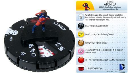 Atomica 013 Justice League Trinity War Booster Set DC HeroClix Atomica 013 Justice League Trinity War Booster Set DC HeroClix