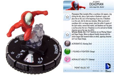 Deadman 039 Justice League Trinity War Booster Set DC HeroClix Deadman 039 Justice League Trinity War Booster Set DC HeroClix