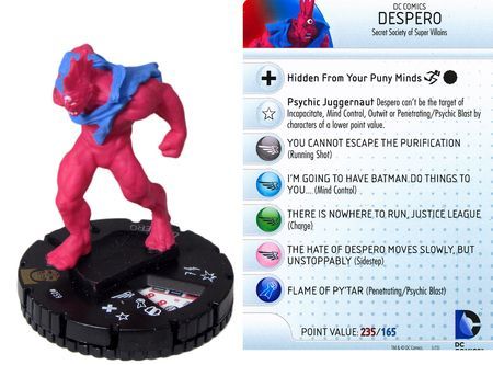 Lex Luthor 033 DC HeroClix M/NM with Card Justice League Trinity War