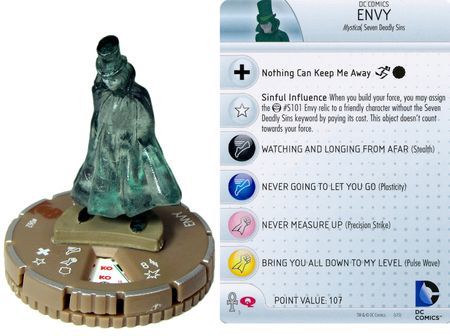 Envy 062 Chase Rare Justice League Trinity War Booster Set DC HeroClix Justice League Trinity War Booster Set Singles Envy 062 Chase Rare Justice League Trinity War Booster Set DC HeroClix Justice League Trinity War Booster Set Singles