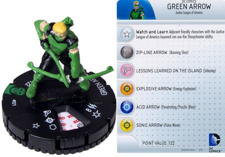 Green Arrow 021 Justice League Trinity War Booster Set DC HeroClix Green Arrow 021 Justice League Trinity War Booster Set DC HeroClix