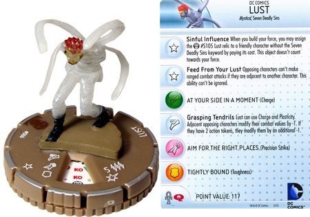 DC Heroclix Justice League Trinity War 068 Gluttony Chase 