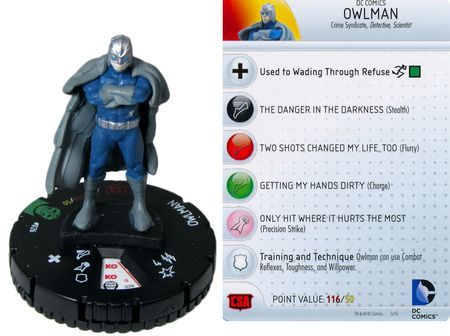 Owlman 026 Justice League Trinity War Booster Set DC HeroClix Owlman 026 Justice League Trinity War Booster Set DC HeroClix