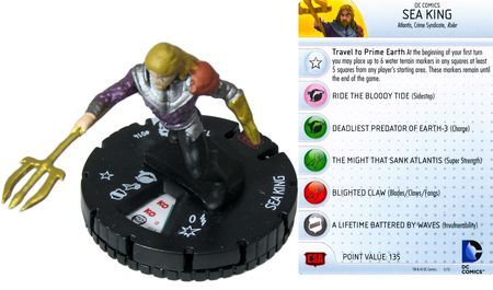 Sea King 014 Justice League Trinity War Booster Set DC HeroClix Justice League Trinity War Booster Set Singles Sea King 014 Justice League Trinity War Booster Set DC HeroClix Justice League Trinity War Booster Set Singles