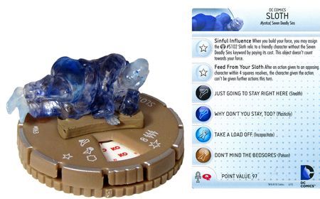 Sloth 063 Chase Rare Justice League Trinity War Booster Set DC HeroClix Sloth 063 Chase Rare Justice League Trinity War Booster Set DC HeroClix